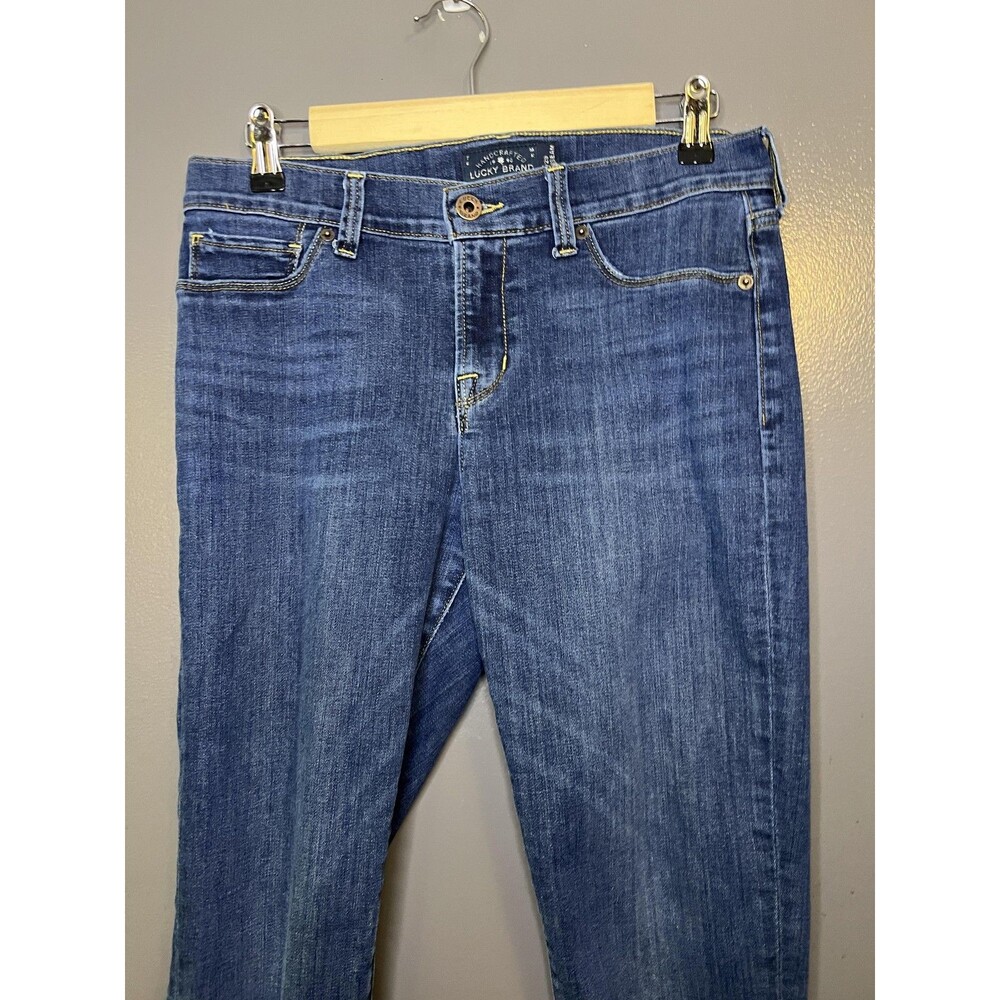Lucky Brand Brooke Jegging Jeans Womens 8/29 Medium Wash Blue Denim Mid Rise